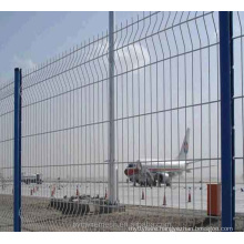 Outdoor Retractable Cyclone PVC Coated 3D Wire Mesh Fence For Philippines